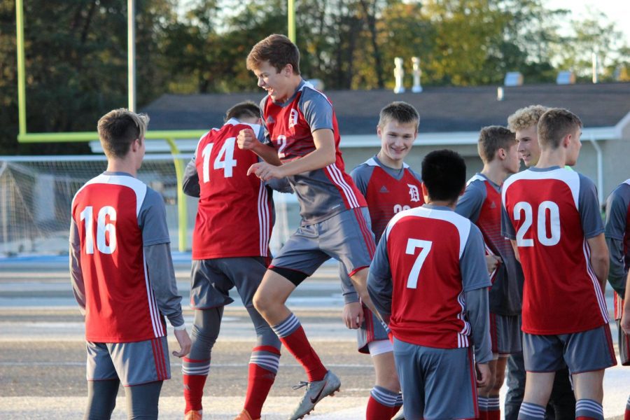 Dover Boys Soccer Team moves on to District Finals