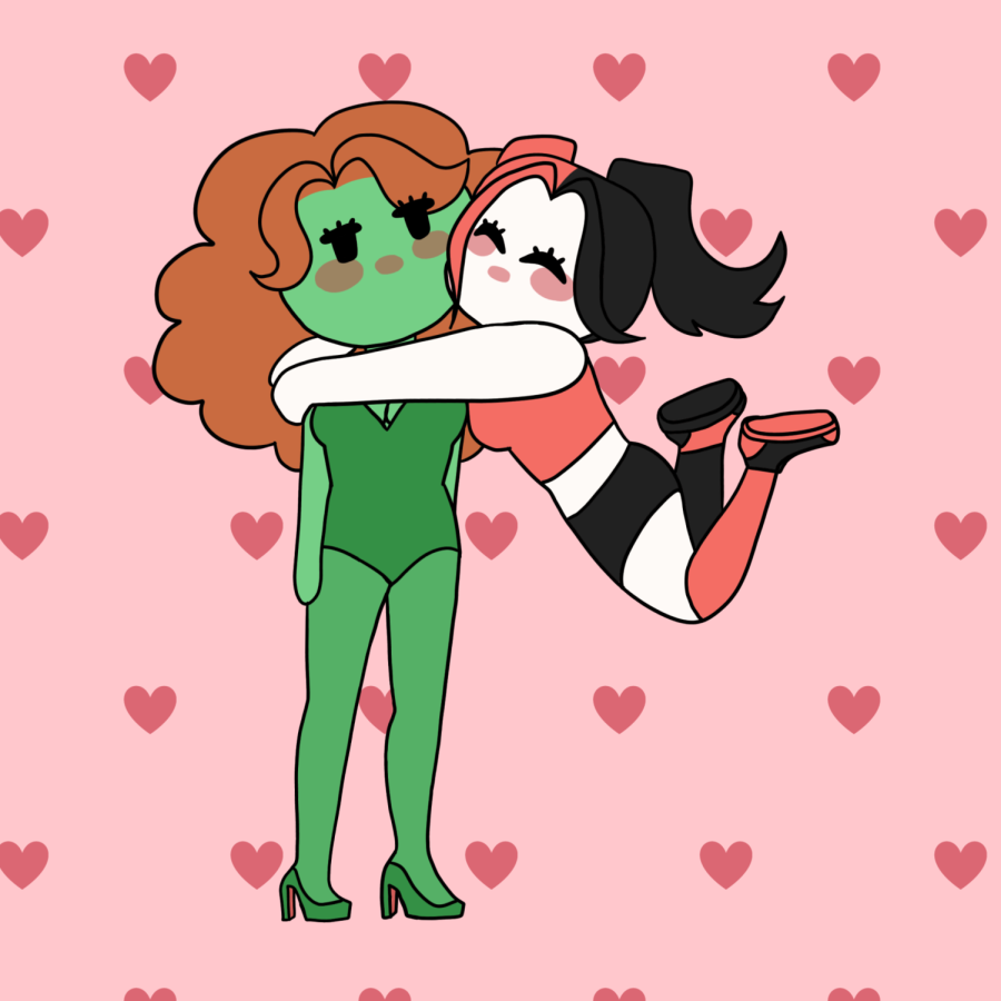Art of Harley Quinn and Poison Ivy Made By Me