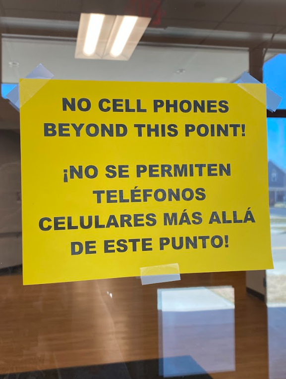 They said what about the Cell Phone Policy??